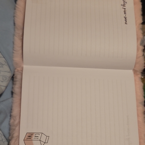 Pink Cat Note Book - Picture 2 of 2